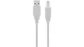 Kabel USB 2.0 Hi-Speed, Szary - Długość kabla 1.8 m