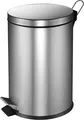 TrendLine Tretabfalleimer 12 L Edelstahl