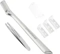 Tweezerman Brow Razor & Mini Slant Tweezer Set