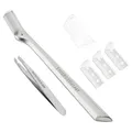 Tweezerman Beauty-Tools Skin-CareEdelstahlGesichtshaarrasierer Set 2 Stk. (11,98 € / 1 Stk.)