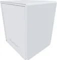 Ultra Pro Vivid Alcove Flip Deck Box - White