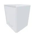 Ultra Pro Vivid Alcove Flip Deck Box - White