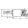 HC-Cargo Magnetschalter, Starter F 032 238 193