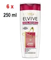 23,87€/L - 6x L’Oréal Elvive Total Repair 5 Shampoo -strapaziertes Haar- 250ml