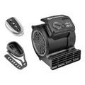 Vacmaster Standventilator, Windmaschine mit 3 Laufgeschwindigkeiten, Bodenventilator Power, Tischventilator Luftkühler AM1202R 124W