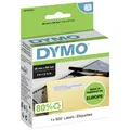 DYMO Etiketten Rolle 11352 S0722520 54 x 25 mm Papier Weiß 500 St. Permanent haftend Universal-Etiketten