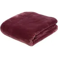 Gözze Kuscheldecke Premium Cashmere Feeling, Beere, flauschig & weich, 500 g/m², 130 x 170 cm