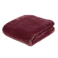 Premium CashmereFeeling Wohn und Kuscheldecke, 500 g/m², 130 x 170 cm  Beere