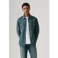 Levi's für Herren. 19573-0269 Jackson Arbeiterhemd blau (M), Lässig, Baumwolle, Langarm