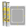 EASYmaxx Insect Protect | Teleskop-Insektenschutzgitter | Fliegengitter Fenster | mit vormontierten Rahmen | ausziehbarer Insektenschutz | integriertes Netz | weiß | 2er-Set