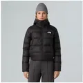The North Face Daunenjacke 600er Füllkraft, elastischer Rückensaum, Handwärmtaschen schwarz XL (46)