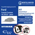 Für FORD Transit Custom Typ V710 / NRN 10.2023-jetzt AHK abn +13pol sp. E-Satz
