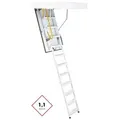Minka Bodentreppe Steel mit U-Wert 1,1 W/m2K 220-280cm Raumhöhe 120x60cm Deckenöffnung