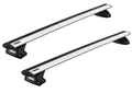 Thule Dachträger Evo Clamp WingBar Evo silber für MITSUBISHI L200 Doppelkabine