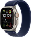 Apple Watch Ultra 2 GPS + Cellular 49mm natur mit Trail Loop M/L blau