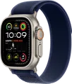 Apple Watch Ultra 2 4G 49 mm Silber Trail Armband Blau M/L MX4L3NF/A