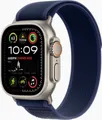 Apple Watch Ultra 2 GPS + Cellular 49mm Titanium mit blauem Trail Loop medium-large