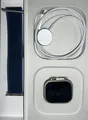 Apple Watch Ultra 2 Natur Titanium Trail Loop Blau 49mm M/L Smartwatch