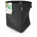 Gronest Europe Srl Pflanzkübel Stofftopf - atmungsaktiver Pflanztopf (25 Liter), Atmungsaktiv, luftdurchlässig schwarz 25 l