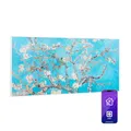 Klarstein Wonderwall Air Art Smart Infrarotheizung 120x60cm 700W Wandinstallation App-Steuerung Mandelblüten 10035127