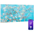 Klarstein - Wonderwall Air Art Smart Infrarotheizung 120x60cm 700w Wandinstallation App-steuerung Mandelblüten