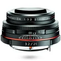 PENTAX Einzel Fokus Objektiv HD Da 21mm F3.2AL Limitierte Schwarz K Bajonett, ‎