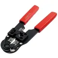 LogiLink WZ0004 Kabel-Crimper Crimpwerkzeug Schwarz, Rot