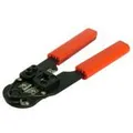 LogiLink WZ0004 Crimpzange RJ45 mit Kabelschneider und Abisolierer Metall
