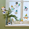 Bastelset - Fensterbild Schneemänner | Kit (Bastelset) | Deutsch | 2025