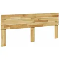 vidaXL Kopfteil 180 cm Massivholz Eiche