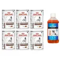 ROYAL CANIN Gastro Intestinal GI25 6x400g + LAB V Lachsöl 500ml