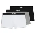 BOSS Trunk 3P Trunk BOSS ONE mit unifarbenen Bund bunt M (50)