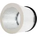 AREBOS Hepa Filter Staubsauger, Geeignet für Industriestaubsauger 1800W, Nass- & Trockensauger Auswaschbar, Mit elastischer Gummidichtlippe, Unive...