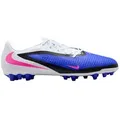 Nike Nike Performance Phantom 6 Low Academy AG Attack Fußballschuh blau|rosa 44,5 EU