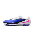 Nike Herren Phantom 6 Low Acad AG Fußballschuhe, Racer Blue/White/Pink Blast, 44.5