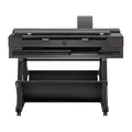 HP DesignJet T850 91 cm (2Y9H2A), Multifunktions-Großformatdrucker, Plotter, Scanner mit Frontladung, Standard A4-A0, 90 A0-Drucke/Stunde, Wi-Fi, Ethernet, 2 Jahre Garantie, Click, Schwarz