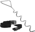 Hudora Trampoline anchors, Trampolin-Verankerungs-Set, Stahl, Schwarz, Silber