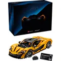 LEGO Technic 42172 McLaren P1, Set mit Supersportwagen für Erwachsene