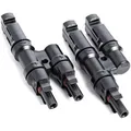 Offgridtec Solarstecker 000-000-002, MC4 2-fach-Verteiler, für 4 - 6mm² Solarkabel, bis 1000V, IP67 wasserdicht, 1 Paar
