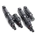 Y-Stecker Solarmodul Verbinder IP67 XLR 1000V DC Snap-In wetterfest 50A Outdoor