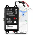 GPSLive DB2-4G GPS Tracker Auto, Motorrad, Wohnmobil, KFZ | Made in EU | Einfache Installation | Livetracking mit App | Keine SIM benötigt | GPS Tracker GPS Sender | Peilsender