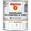 ALPINA Weißlack, seidenmatt - weiss