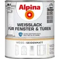 Alpina Weißlack für Fenster & Türen seidenmatt 750 ml