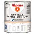Alpina Weisslack für Fenster und Türen seidenmatt 0,75 Ltr. Fensterlack
