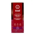 khadi HENNA, AMLA & JATROPHA Pflanzenhaarfarbe - Haarfarbe für kräftiges, dunkles Tiefrot bis zu auffälligem, sattem Mahagoni - Naturkosmetik 100g
