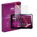 atFoliX Glasfolie kompatibel mit Pokini Tab FS12L Panzerfolie, 9H Hybrid-Glass FX Schutzpanzer Folie
