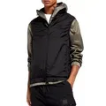 MONCLER Funktionsweste Vallese Unisex Jacke Mit einer praktischen Kapuze, ideal für alle Wetterlagen schwarz M