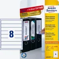 AVERY Zweckform Ordnerrücken Etiketten 34x192 mm ablösbar weiß 240 Etiketten