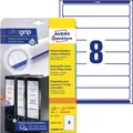 AVERY Zweckform L6060REV-20 Ordnerrücken Etiketten (mit ultragrip, 34 x 192 mm a