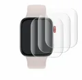 Savvies 4 Stück Full-Screen Schutzfolie für Huawei Watch Fit 3 Full-Cover Displayschutz-Folie [3D Curved, Transparent, Anti-Fingerabdruck]